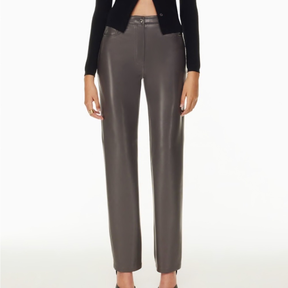 Aritzia Melina Leather Pants